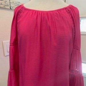 Flowing Top Hot Pink/Fuschia
